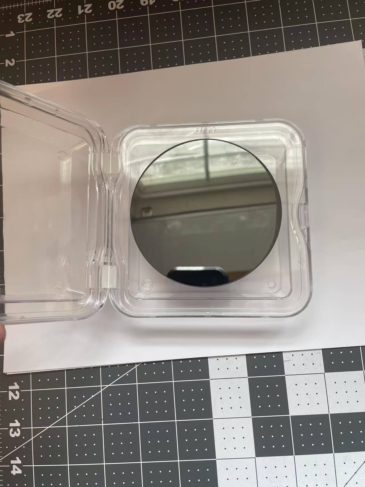 101x0.5mm 4 inch MPCVD Diamond Heat Spreader Heatsink   Diasemi Semixicon Diamond Wafer