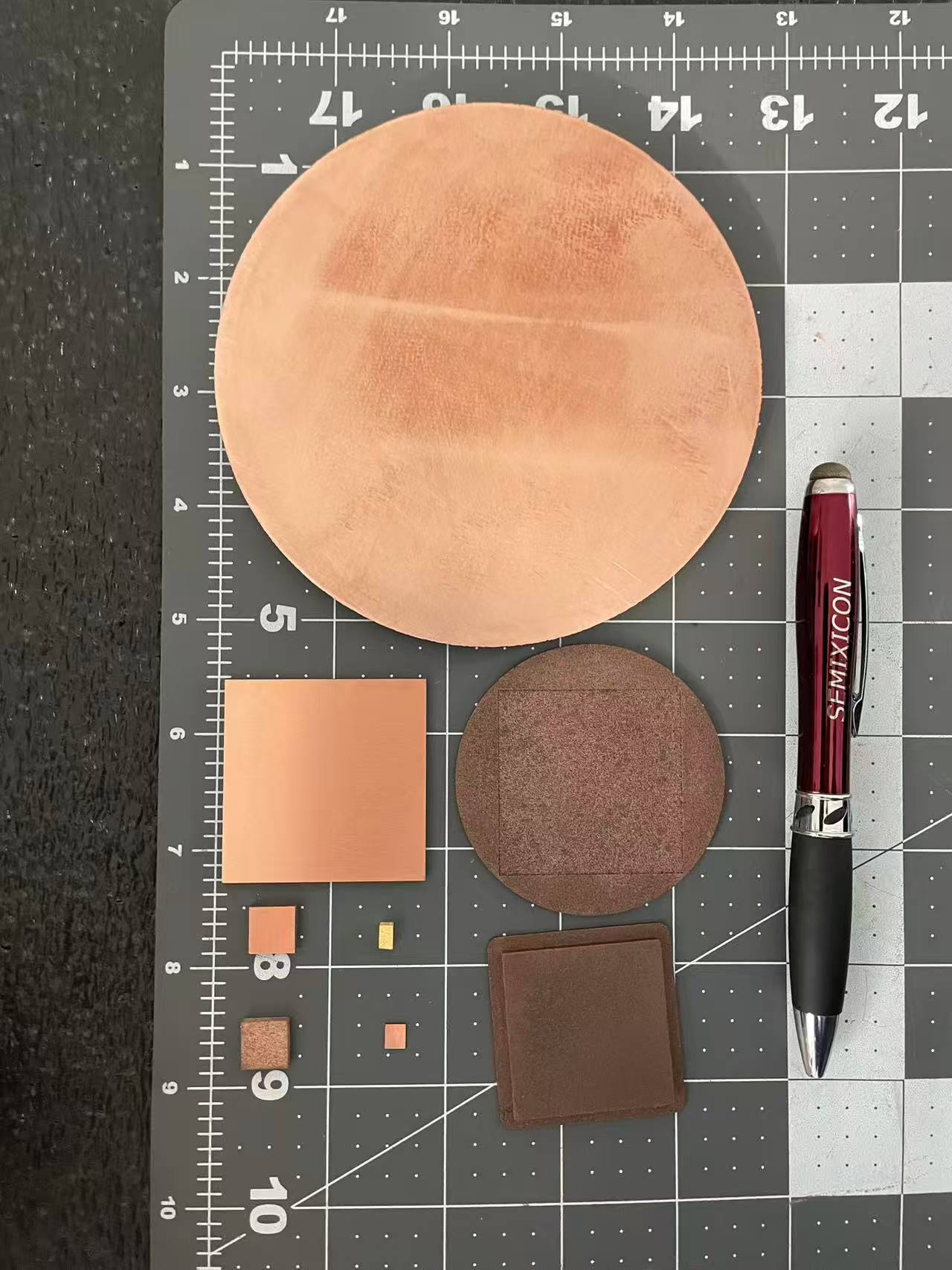 Copper Diamond Composite Heatsink  Semixicon Diasemi