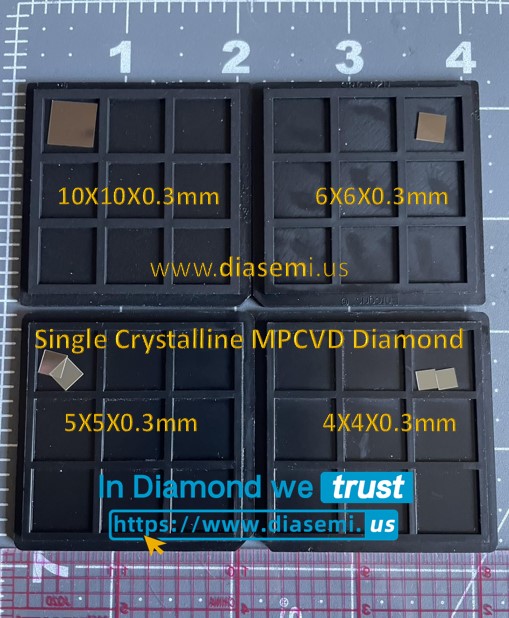 CVD Single Crystal Diamond CVD Single Crystal Diamond