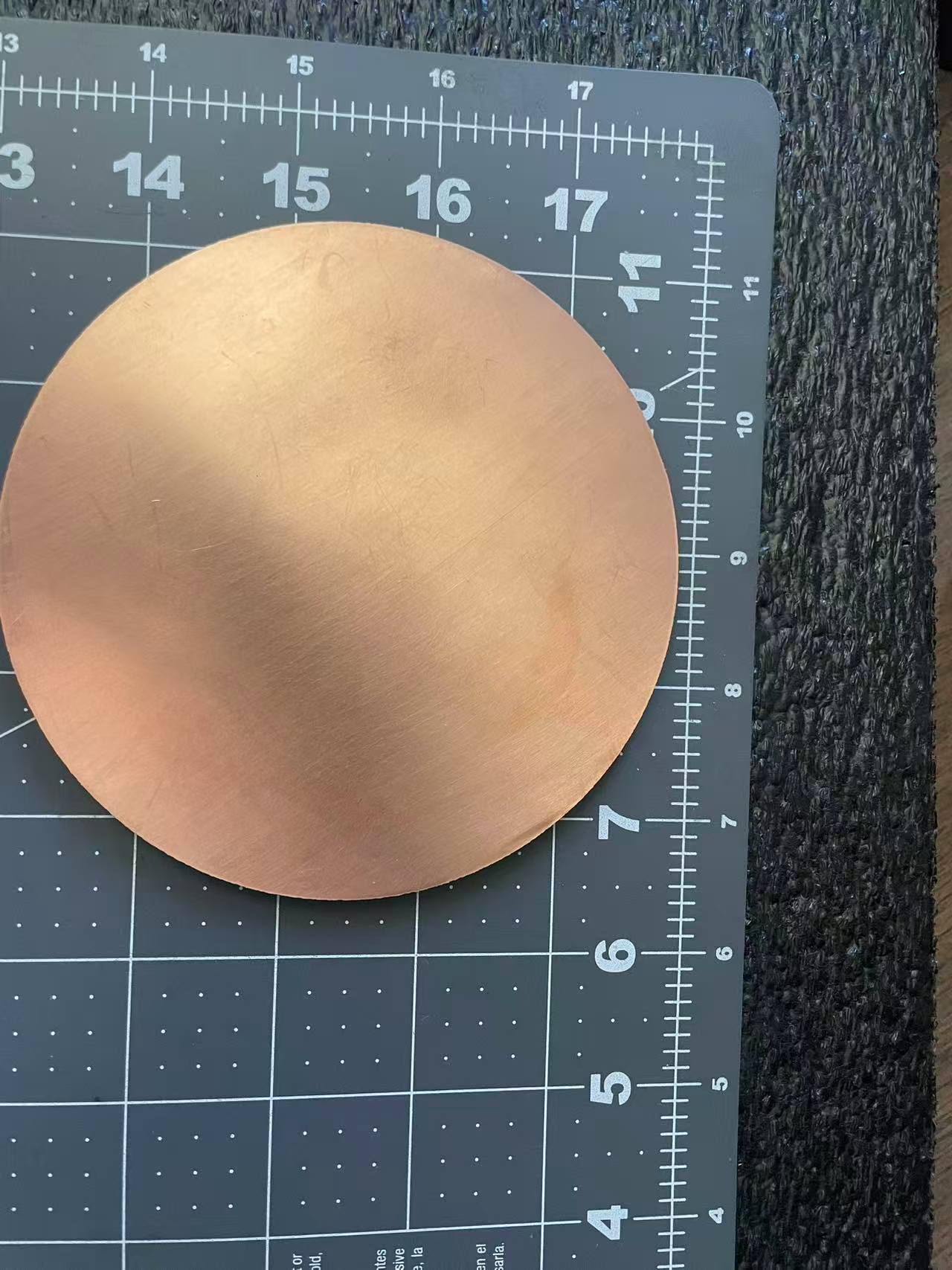 120x5mm CD Copper Diamond Composite Heatsink Heat Spreader Diasemi 120x5mm CD Copper Diamond Composite Heatsink Heat Spreader Diasemi