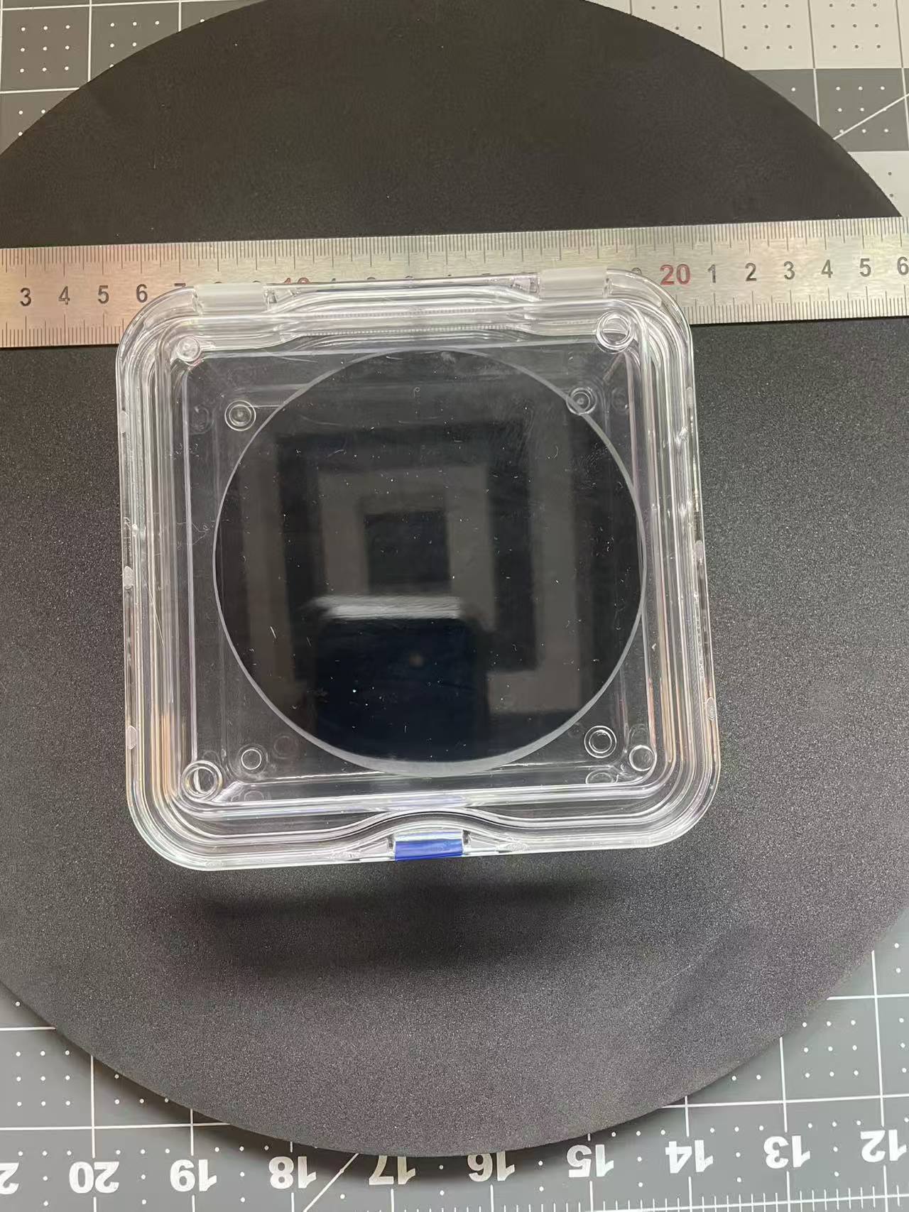 101x0.5mm 4 inch MPCVD Diamond Heat Spreader Heatsink Diasemi Semixicon Diamond Wafer.jpg 101x0.5mm 4 inch MPCVD Diamond Heat Spreader Heatsink Diasemi Semixicon Diamond Wafer.jpg